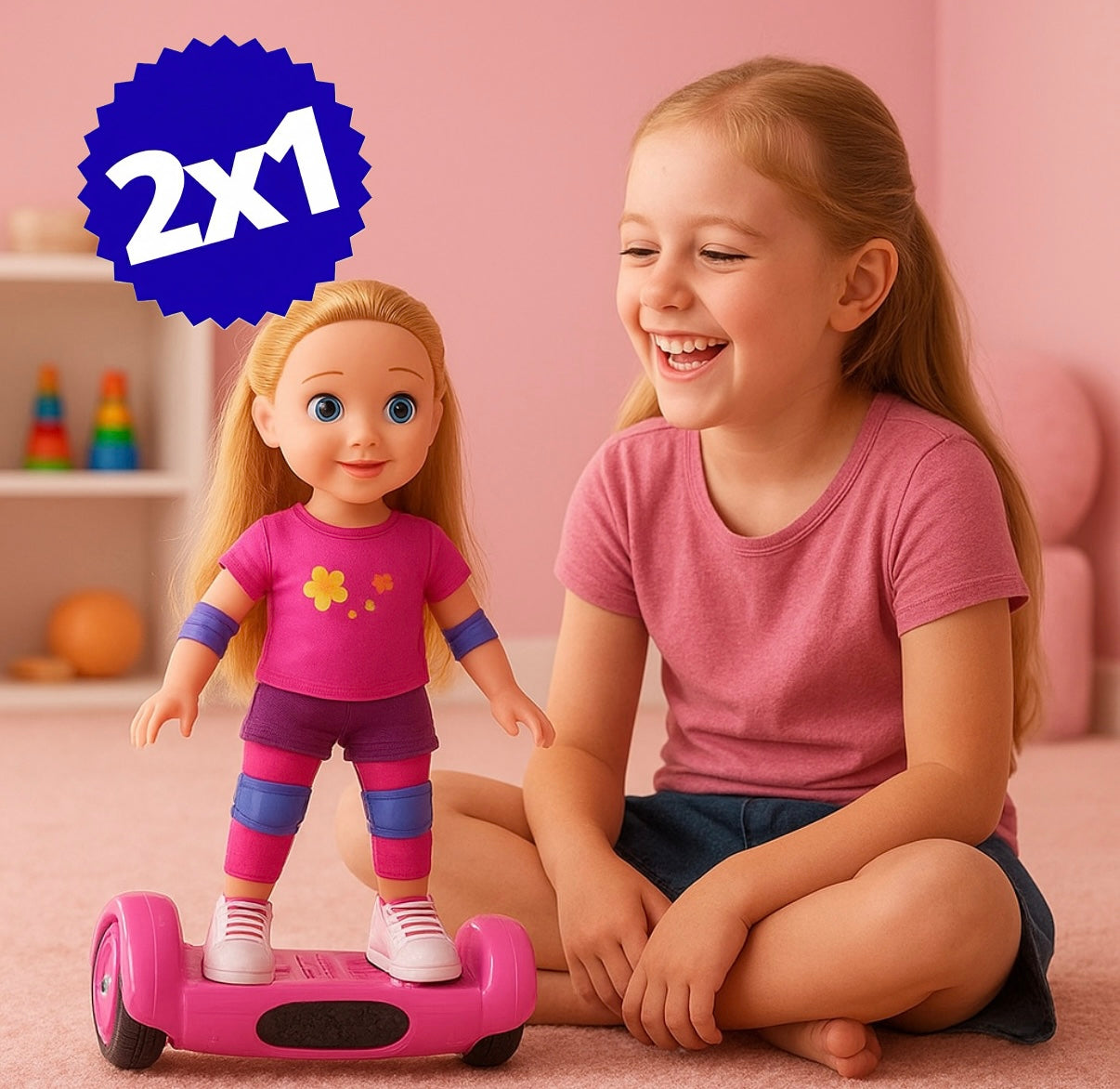 MUÑECA PATINADORA PATTY™ | EL MEJOR REGALO PARA NAVIDAD (LLEVA 2 Y PAGA 1)