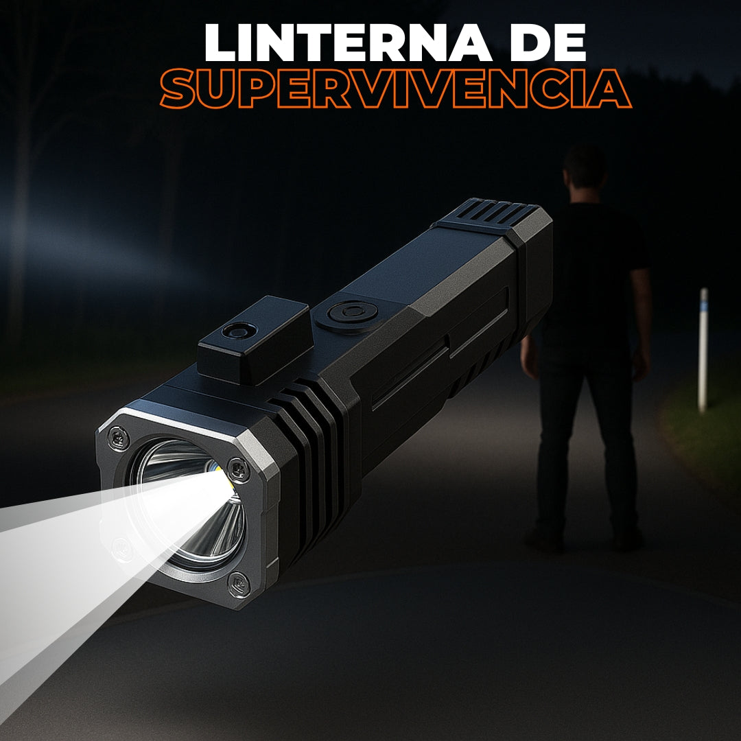 LINTERNA IMPERMEABLE CON PICAHIELO | LERTIX™