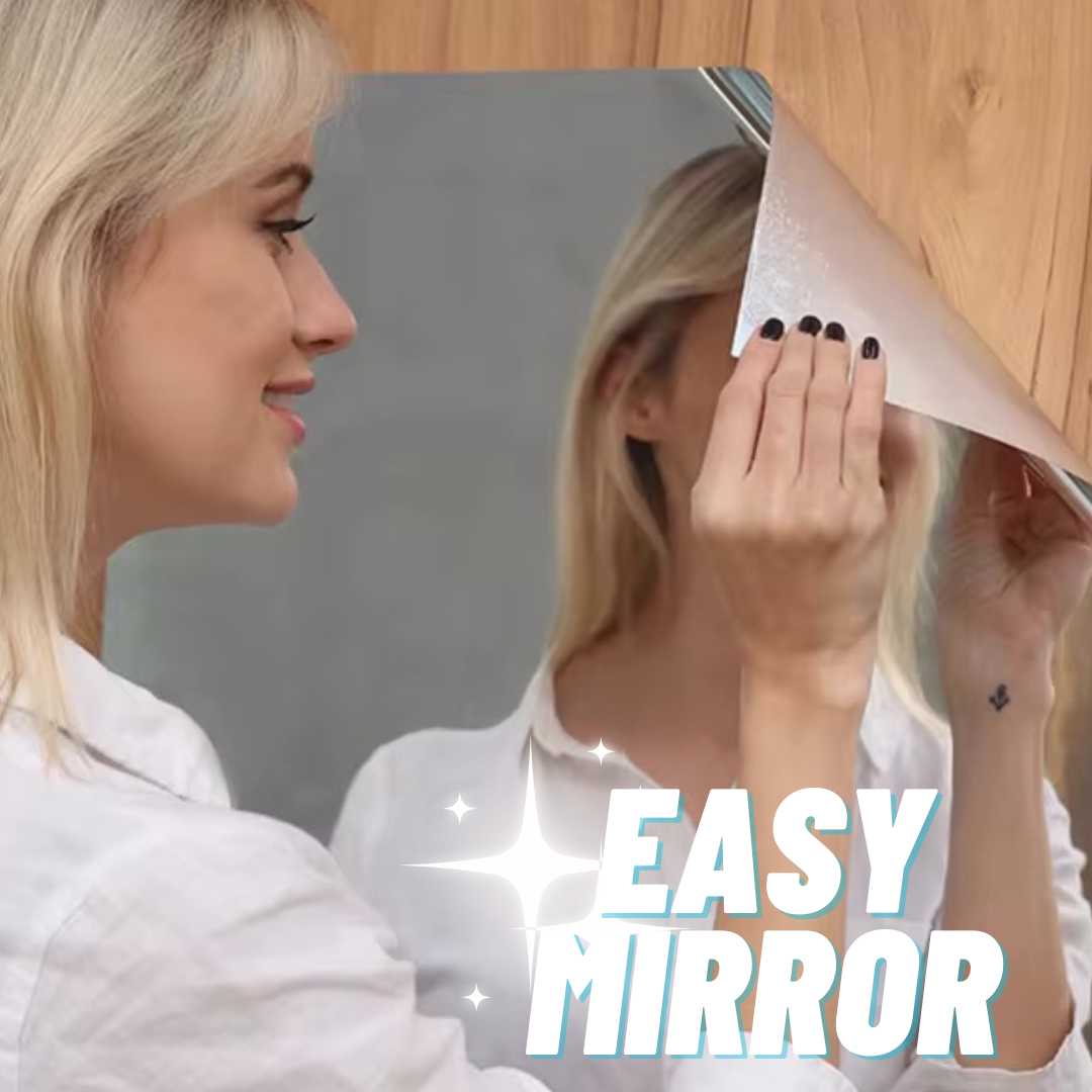 ELEGANTE ESPEJO AUTOADHESIVO QUE NO SE ROMPE | EASY MIRROR™