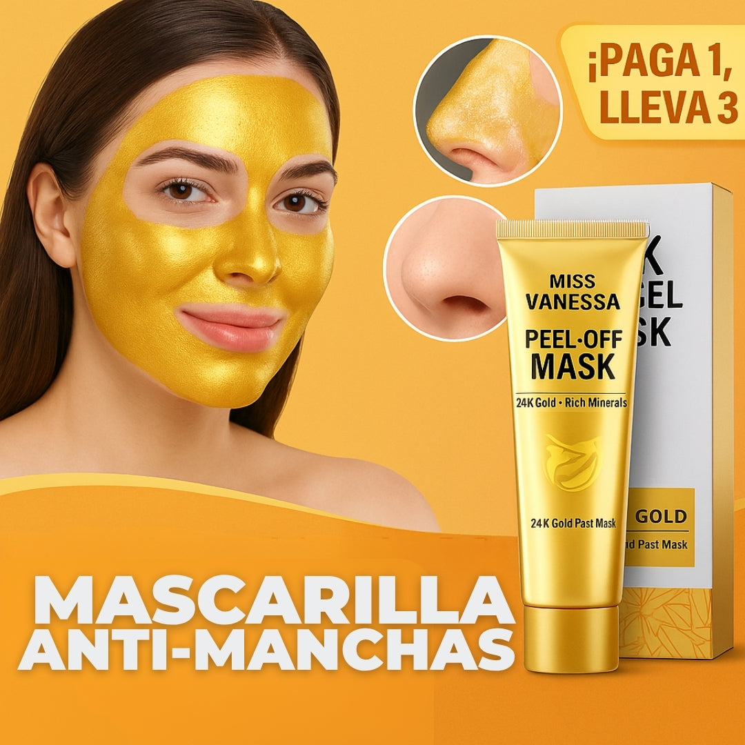 3X1 MASCARILLA FACIAL CON ORO ANTIARRUGAS | VITA-GOLD™