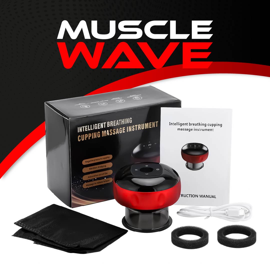 VENTOSA O COPA ELÉCTRICA PARA MASAJES | MUSCLEWAVE