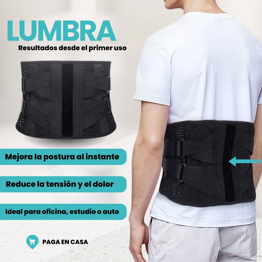 CHALECO ABDOMINAL CON SOPORTE LUMBAR | LUMBRA™