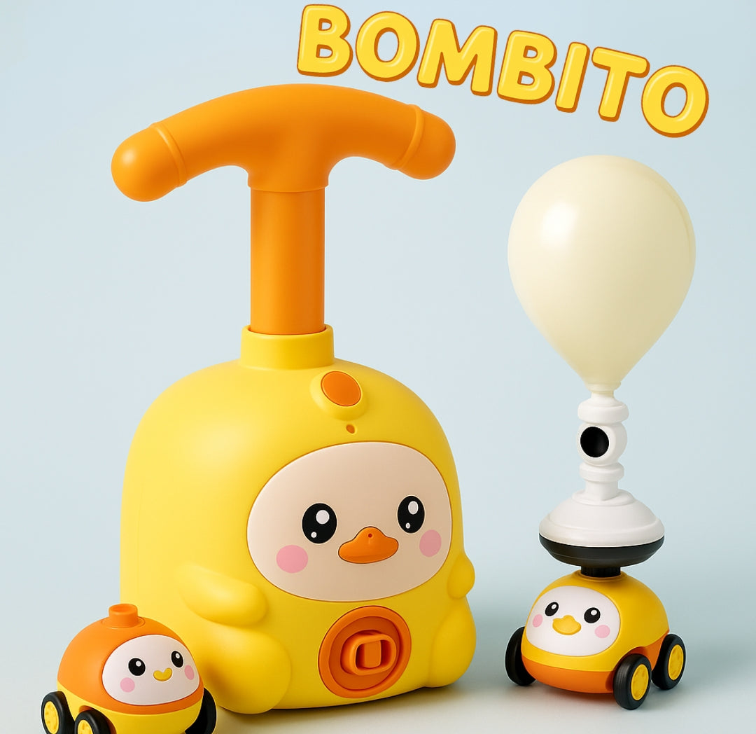 JUGUETE AUTO IMPULSADO POR BOMBÍN | BOMBITO™