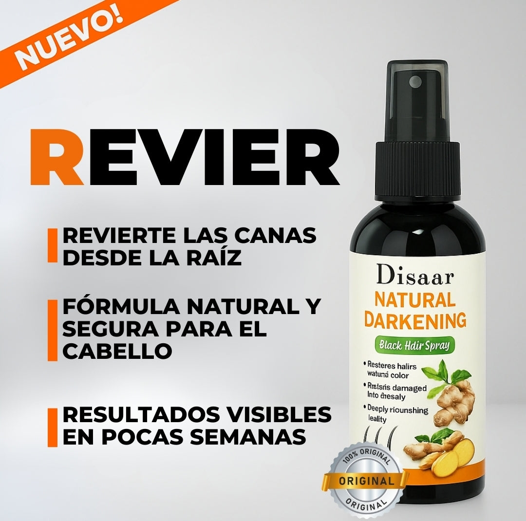 3X1 SPRAY CAPILAR ANTICANAS DE JENGIBRE | REVIER™