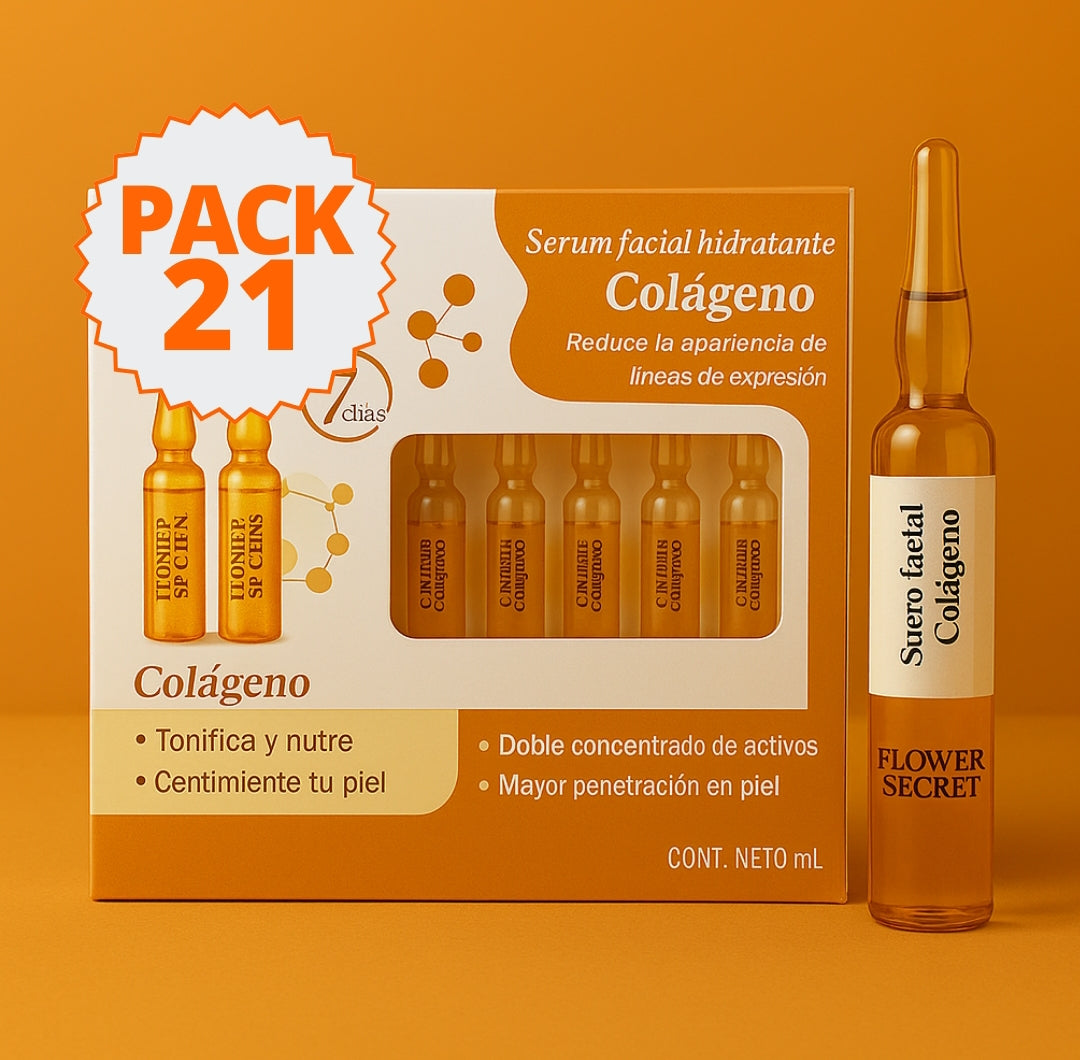 KIT 21 SERUM FACIAL REJUVENECEDOR | CLARIV™