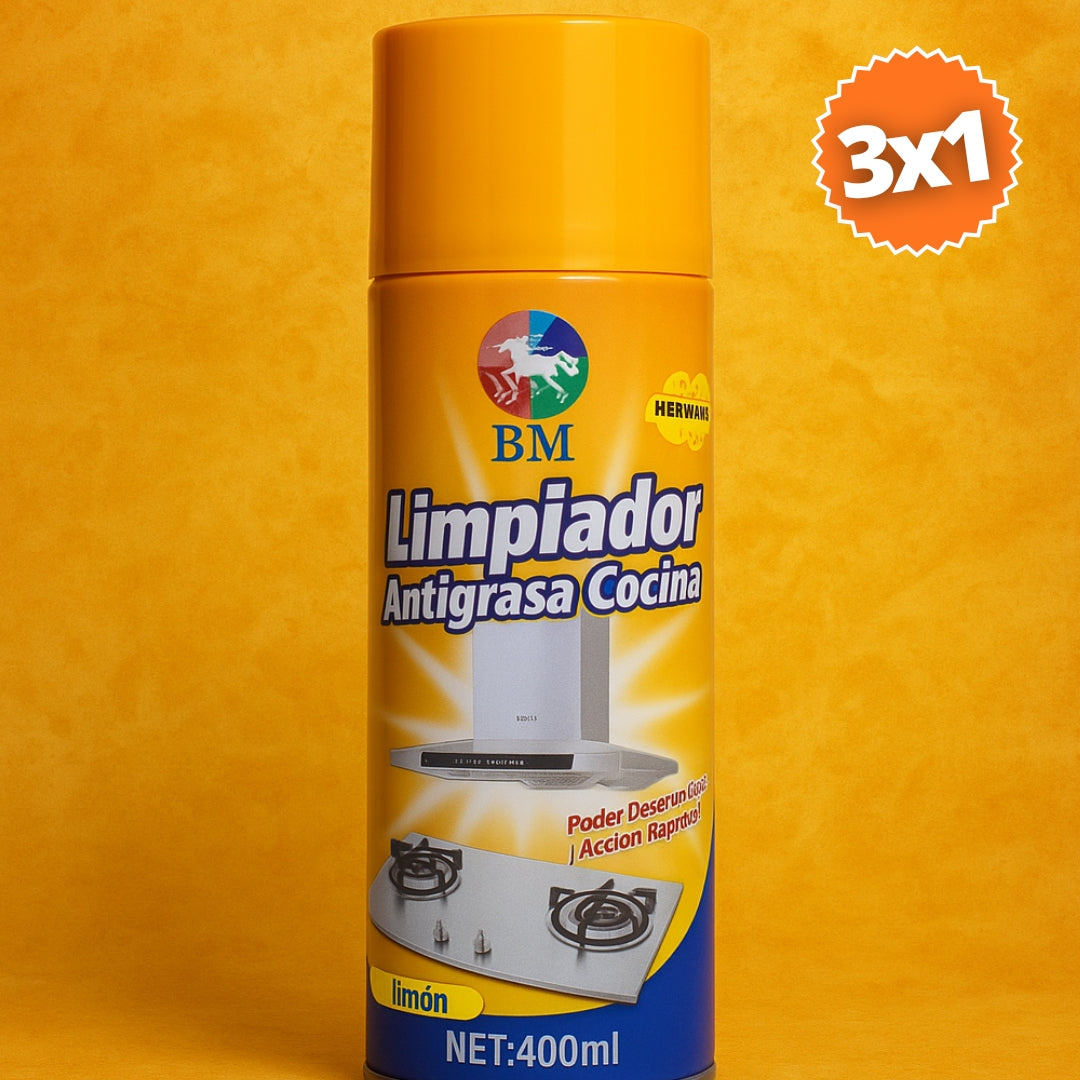 3X1 ESPUMA QUITA GRASA POTENTE | NETRILUX™