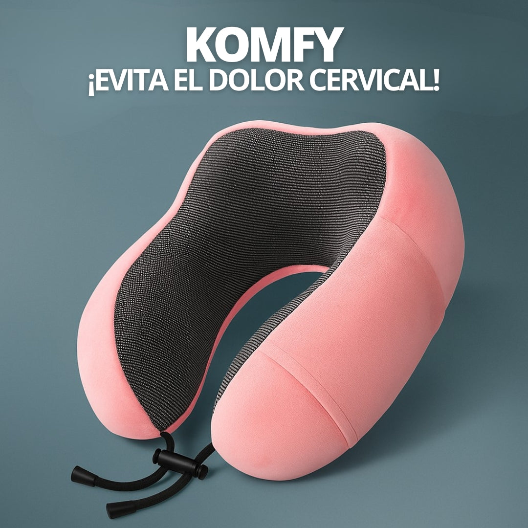 ALMOHADA VISCOELÁSTICA VIAJERA | KOMFY™