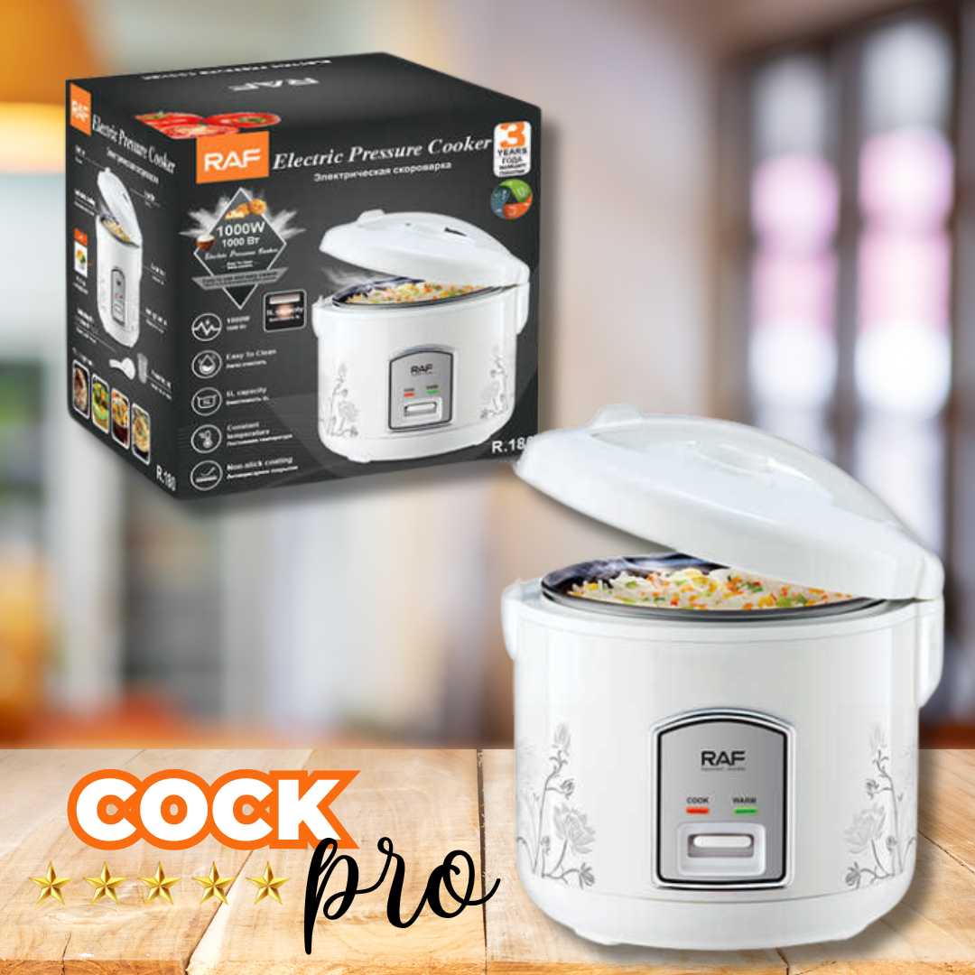 OLLA ARROCERA PARA VARIAS TAZAS DE COCCIÓN RÁPIDA | COCK-PRO™