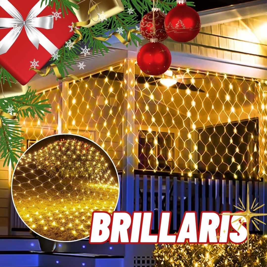 HERMOSAS RED DE LUCES DECORATIVAS A PRUEBA DE AGUA | BRILLARIS™