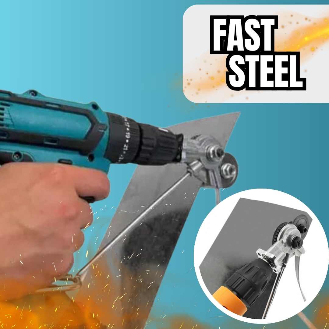 POTENTE ACCESORIO PARA HACER CORTES FINOS CON TALADROS | FAST STEEL™
