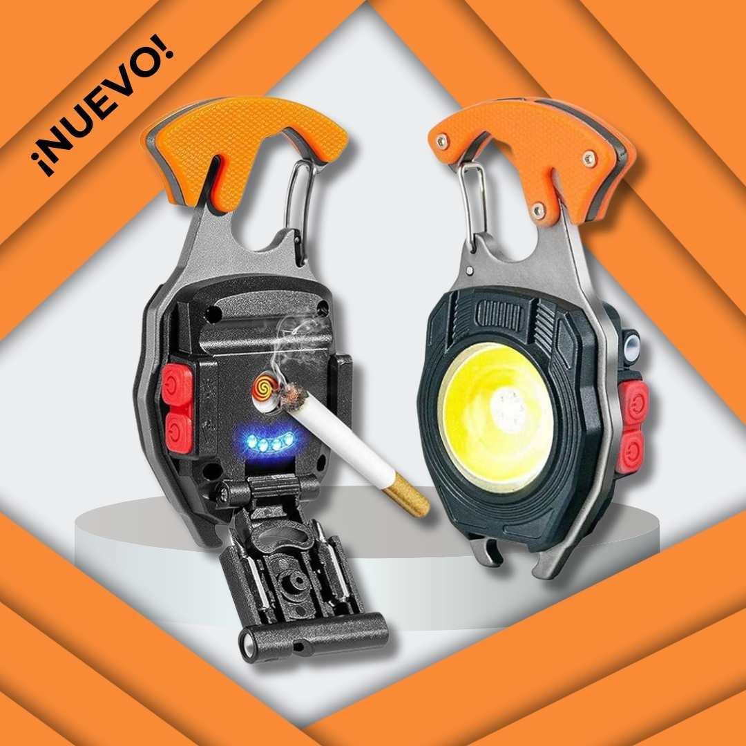 POTENTE LINTERNA CON MUCHAS FUNCIONES LLEVA 2 Y PAGA 1 | KEY KING™