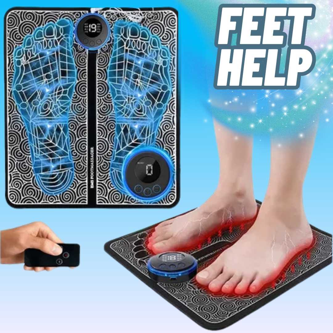 EXCELENTE MASAJEADOR DE PIES CON ONDAS TERAPEUTICAS | FEET HELP™