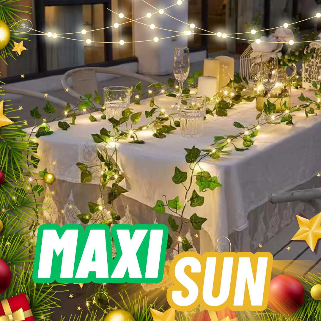 HERMOSA ENREDADERA SOLAR FÁCIL DE INSTALAR | MAXI SUN™