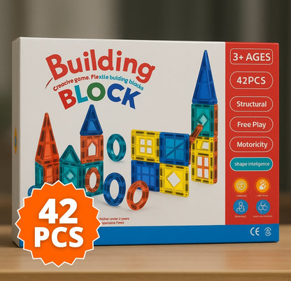 JUEGO DE CONSTRUCCIÓN MAGNÉTICO DE 91 PIEZAS |  KUBIX™