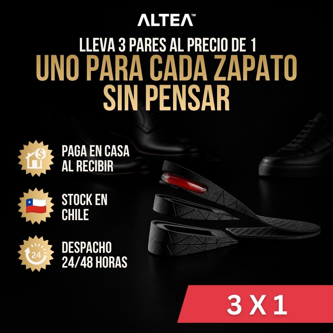 3X1 PLANTILLA QUE ELEVA LA ALTURA | ALTEA™