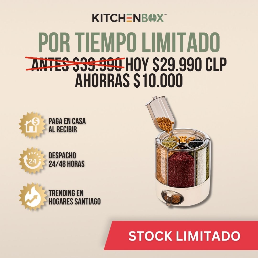 DISPENSADOR DE ALIMENTOS |  KITCHENBOX™