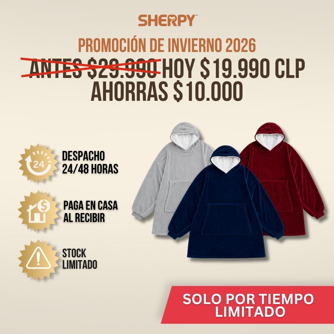POLERÓN CALIDO ESTILO HOODIE CON CAPUCHA | SHERPY™