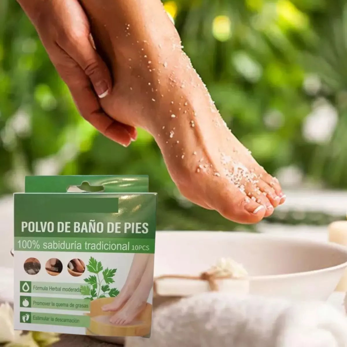 POLVO PARA DESINTOXICAR Y RELAJAR PIES | SANEX™