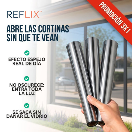 VINIL POLARIZADO PARA VENTANAS (PAGA 1, LLEVA 3) | REFLIX™