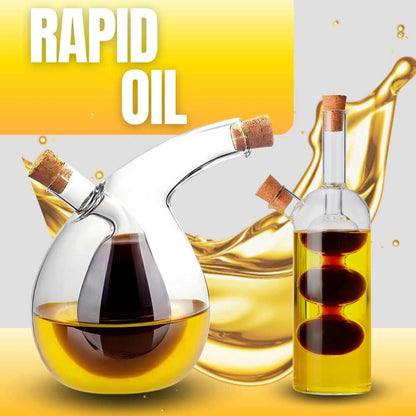 ELEGANTE DISPENSADOR 2 EN 1 FACIL DE USAR | RAPID OIL™
