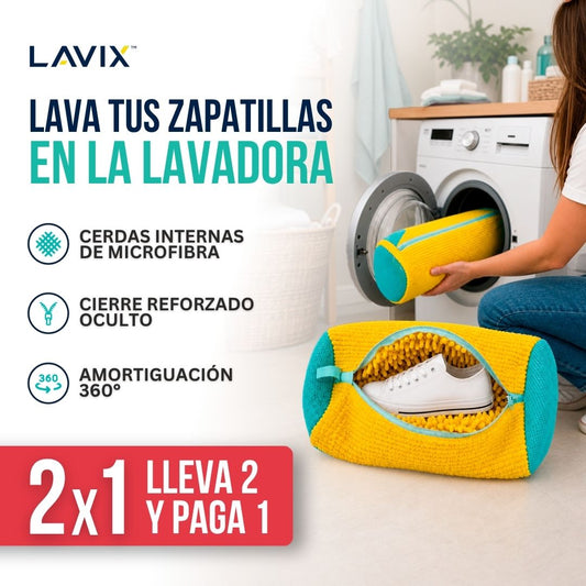BOLSA PARA LAVAR ZAPATOS EN LAVADORA  (LLEVA 2, PAGA 1) | LAVIX™