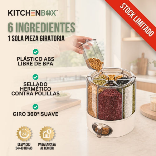 DISPENSADOR DE ALIMENTOS |  KITCHENBOX™