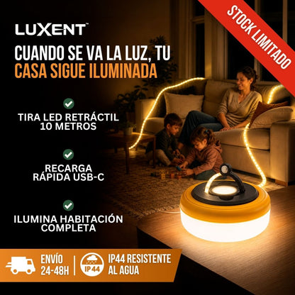 LUCES LED IDEALES PARA CAMPING | LUXENT™
