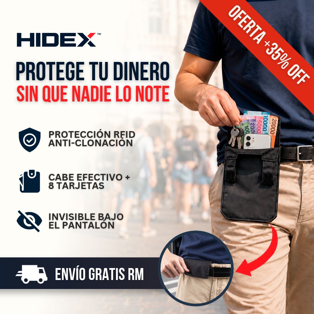 BILLETERA INTELIGENTE MULTIFUNCIONAL| HIDEX™