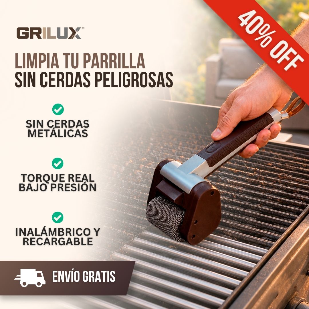 LIMPIADOR DE PARRILLA ELÉCTRICO | GRILUX™