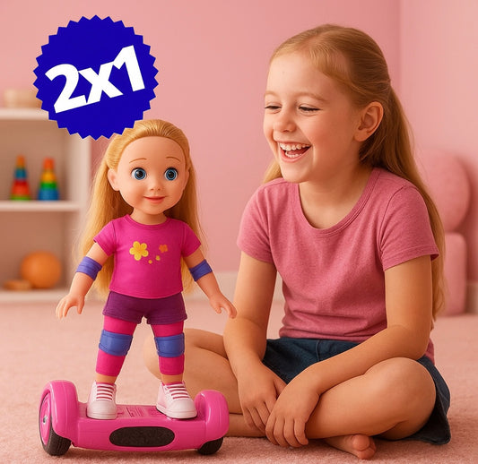 MUÑECA PATINADORA PATTY™ | EL MEJOR REGALO PARA NAVIDAD (LLEVA 2 Y PAGA 1)
