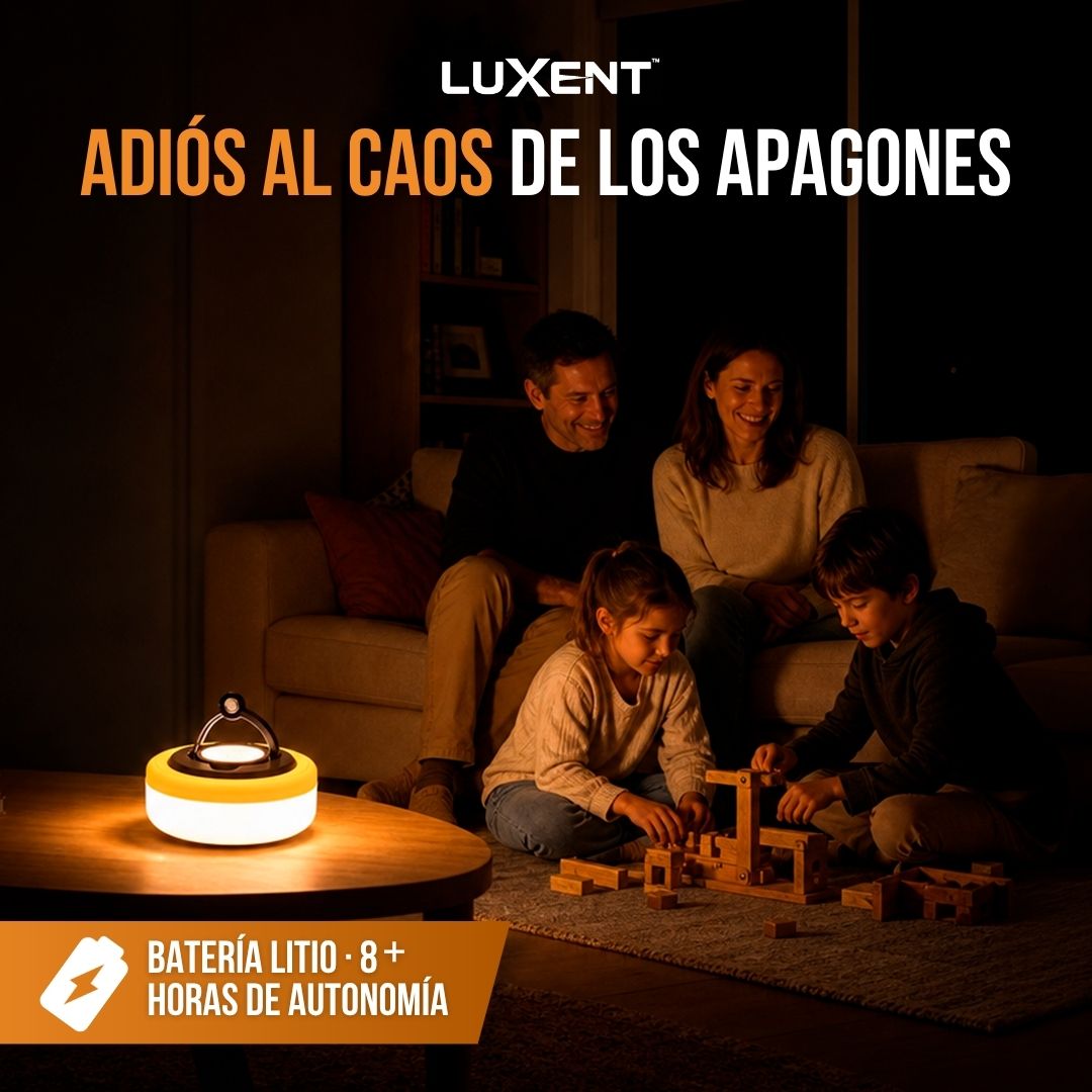 LUCES LED IDEALES PARA CAMPING | LUXENT™