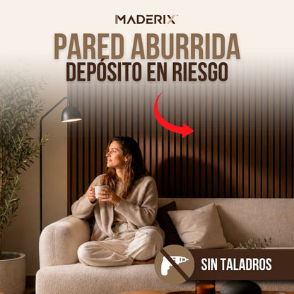 3 METROS PAPEL DECORATIVO MADERA 3D | MADERIX™