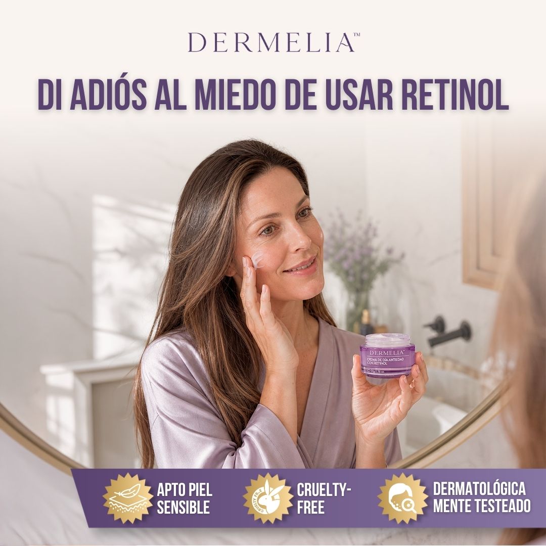 2x1 CREMA ANTIARRUGAS CON RETINOL | DERMELIA™