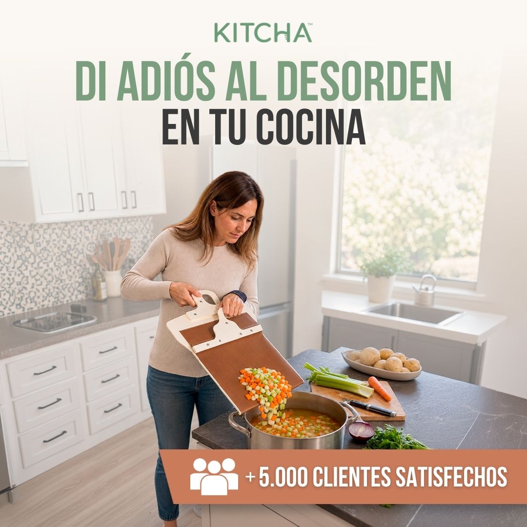 TABLA DESLIZANTE MULTIFUNCIONAL PARA COCINA KITCHA™