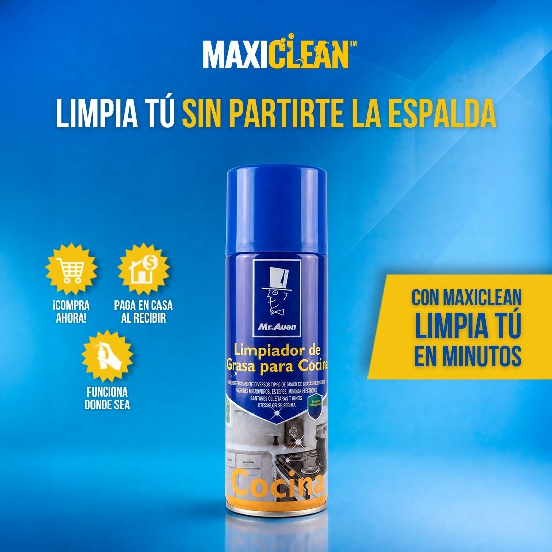 3x1 SPRAY QUITA GRASA | MAXICLEAN™