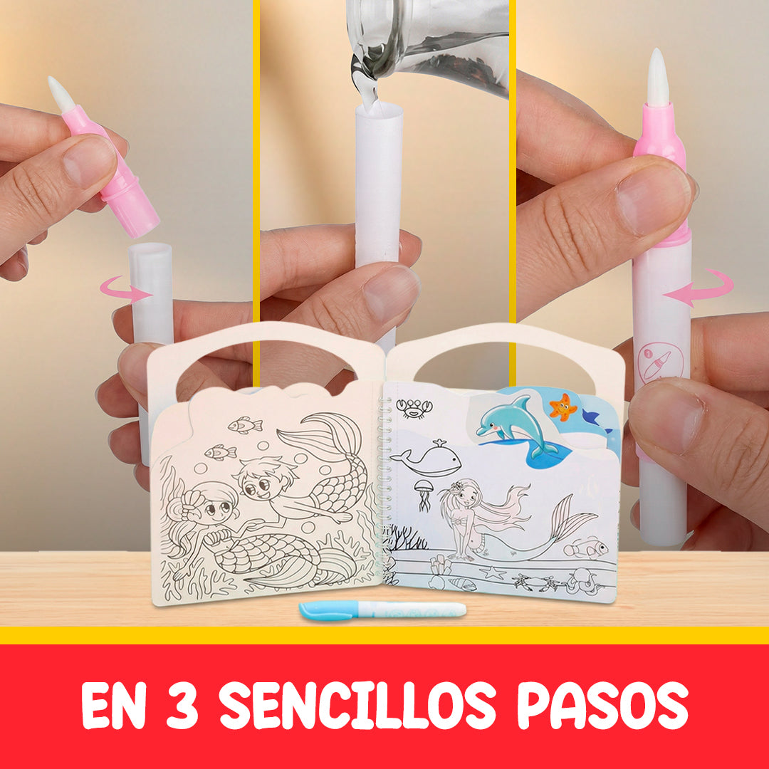 3x1 CUADERNOS MÁGICOS DE AGUA | MAGICOLOR™