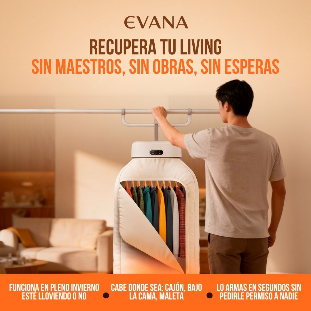 SECADOR DE ROPA PORTÁTIL | EVANA™