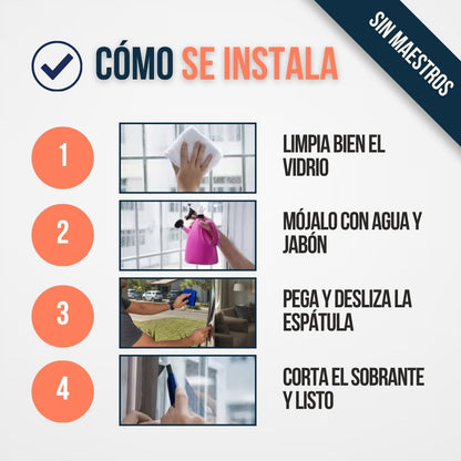 VINIL POLARIZADO PARA VENTANAS (PAGA 1, LLEVA 3) | REFLIX™