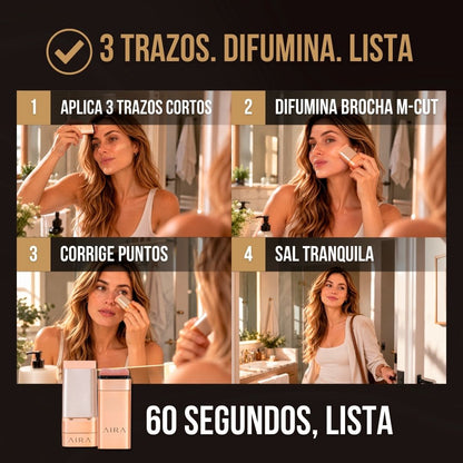 BASE CORRECTOR EN BARRA ALTA PIGMENTACIÓN (LLEVA 2, PAGA 1) | AIRA™