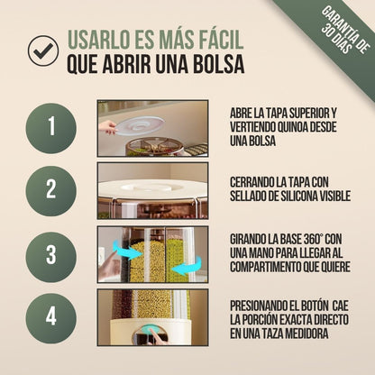 DISPENSADOR DE ALIMENTOS |  KITCHENBOX™