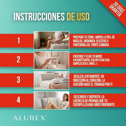 MASAJEADOR ANTICELULITIS | ALUREX™