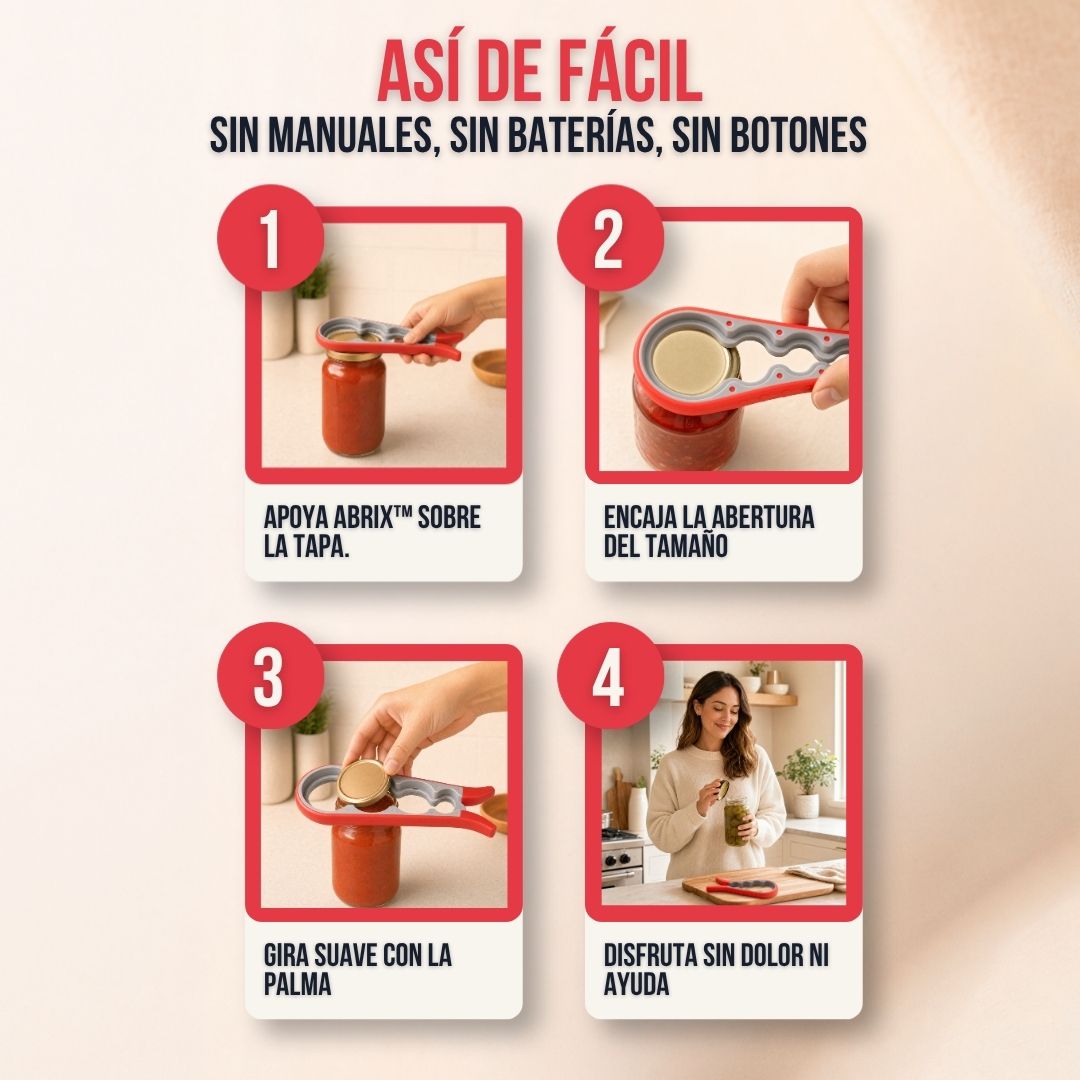 ABRIDOR DE LATAS MULTIFUNCIONAL |  ABRIX™