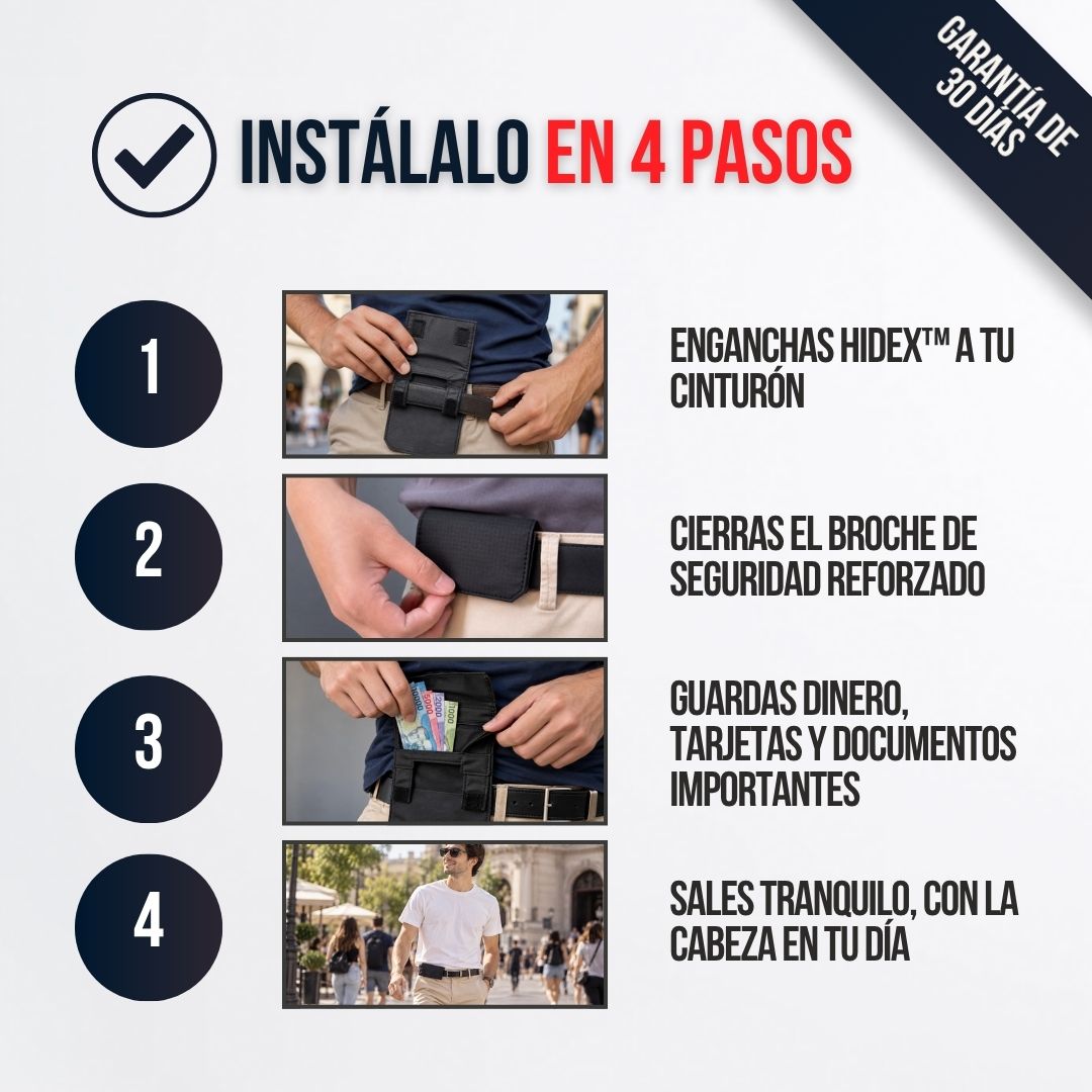 BILLETERA INTELIGENTE MULTIFUNCIONAL| HIDEX™