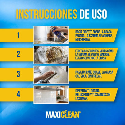 3x1 SPRAY QUITA GRASA | MAXICLEAN™