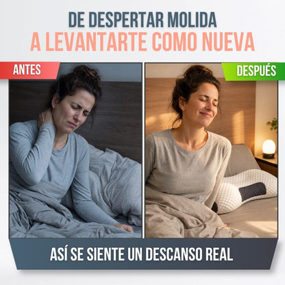 ALMOHADA ERGONÓMICA PARA DORMIR MEJOR (LLEVA 2, PAGA 1) | CERVIA™