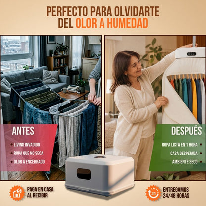 SECADOR DE ROPA PORTÁTIL | EVANA™