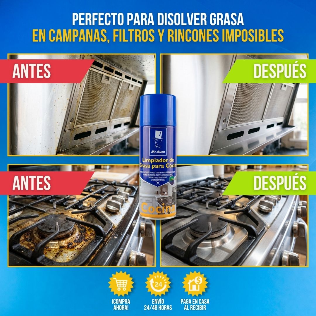 3x1 SPRAY QUITA GRASA | MAXICLEAN™