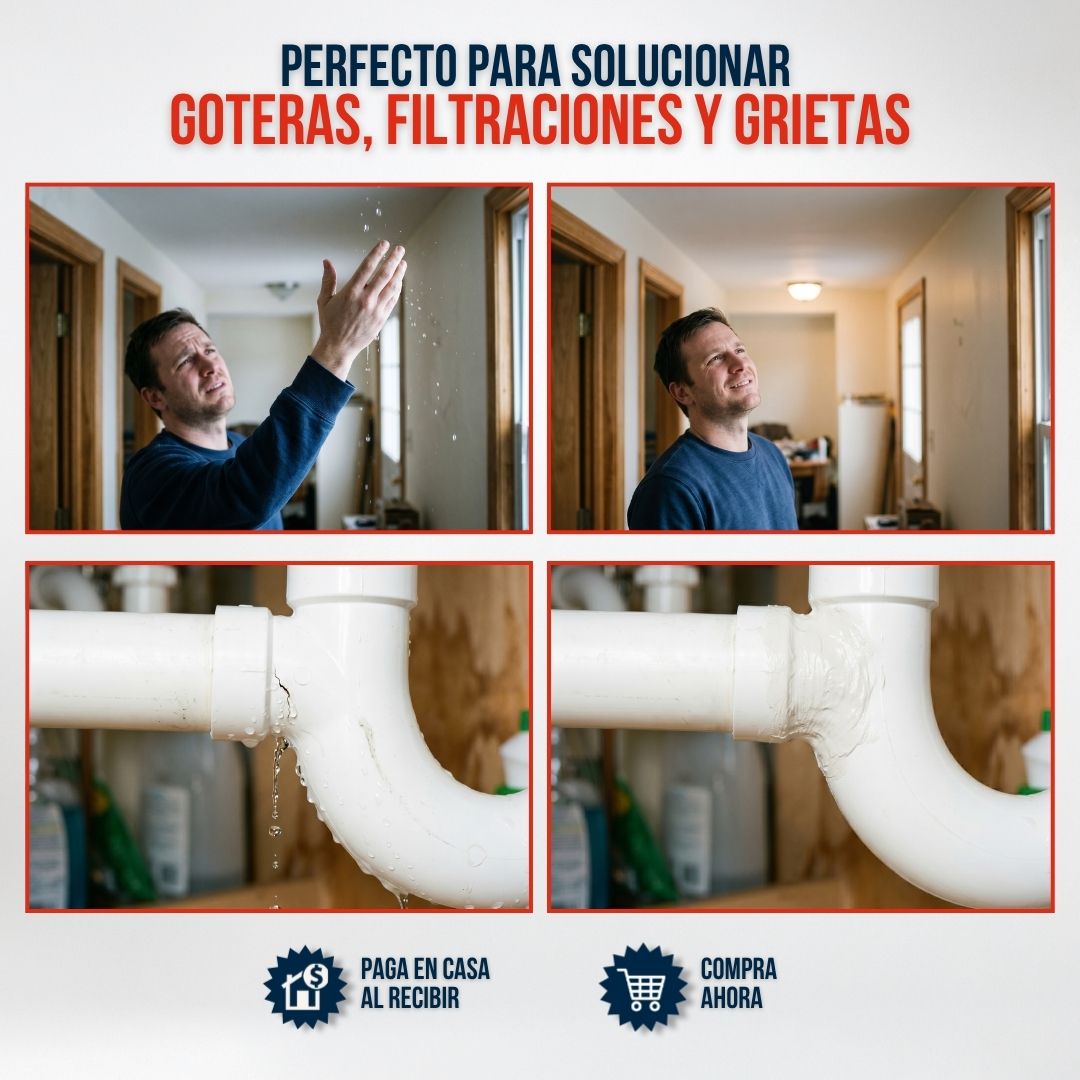 2x1 SPRAY IMPERMEABILIZANTE SELLA GRIETAS|  FUGOX™