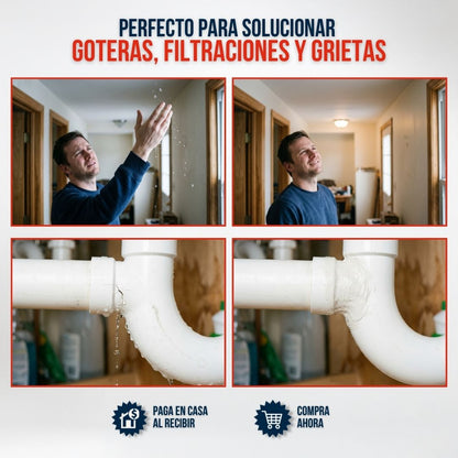 2x1 SPRAY IMPERMEABILIZANTE SELLA GRIETAS|  FUGOX™