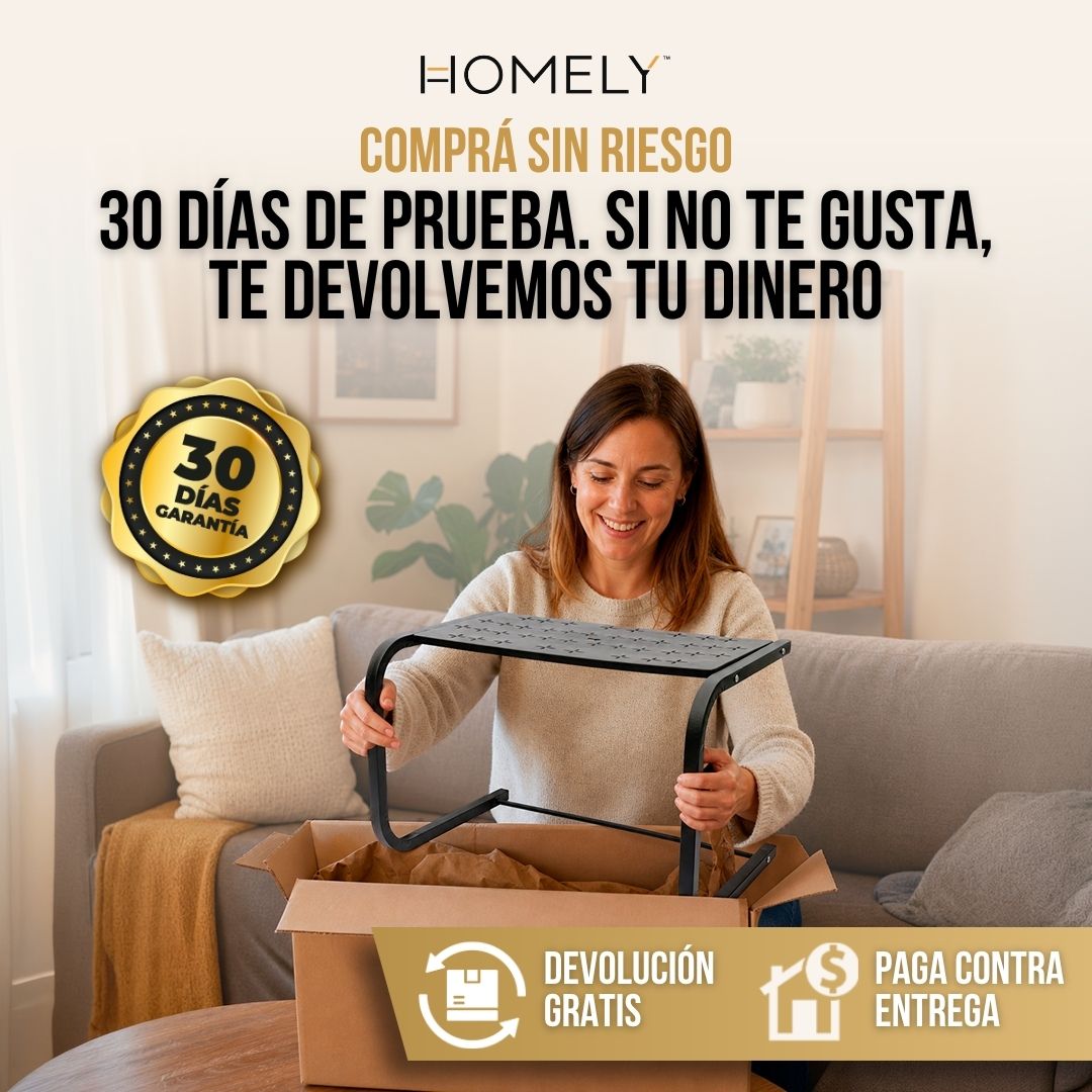 2x1 RACK PARA MICROONDAS DE UN NIVEL | HOMELY™
